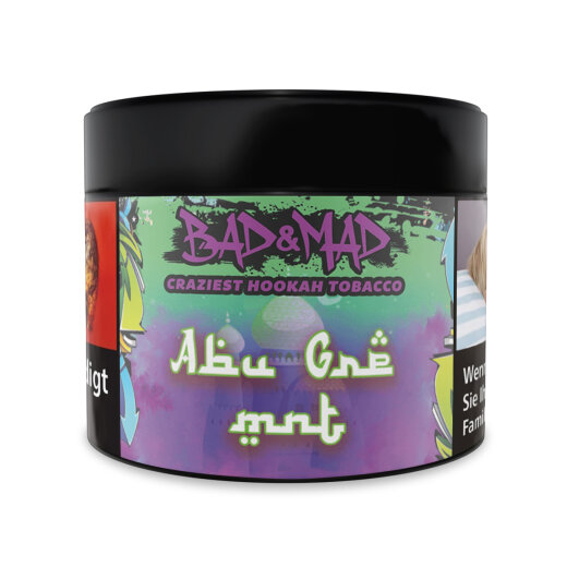 Bad &amp; Mad Shisha Tabak 200g - Abu Grp mnt