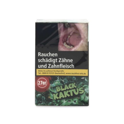 27er Shisha Tabak 25g - Black Kaktus